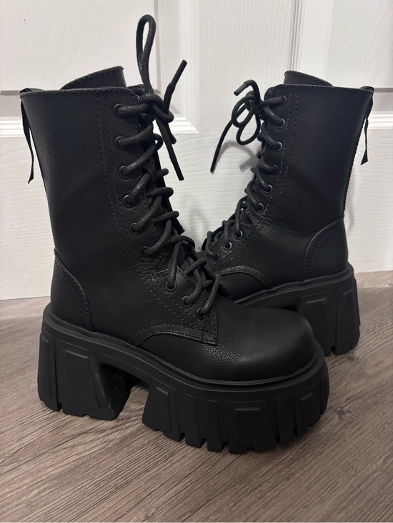 Dolls Kill Shoes - Dolls Kill / Widow For All Eternity Platform Boots